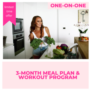 Lauren's One-On-One 3-Month LIMITED TIME OFFER Sexy Strong Fit Meal Plan & Workout